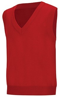 NF-100% Acrylic Youth sweater vest with logo